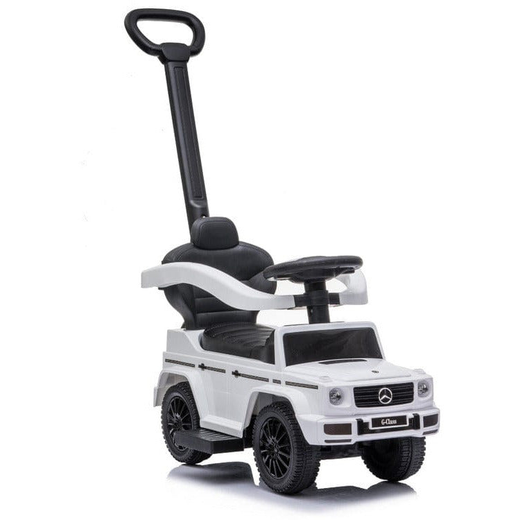 Mercedes G-Wagon 3 In 1 Push Car - White - Image 8