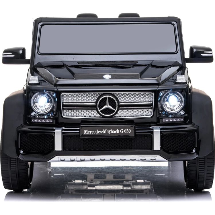 Mercedes G-Wagon Maybach 24V 2-Seater Ride on Car - Black - Image 4