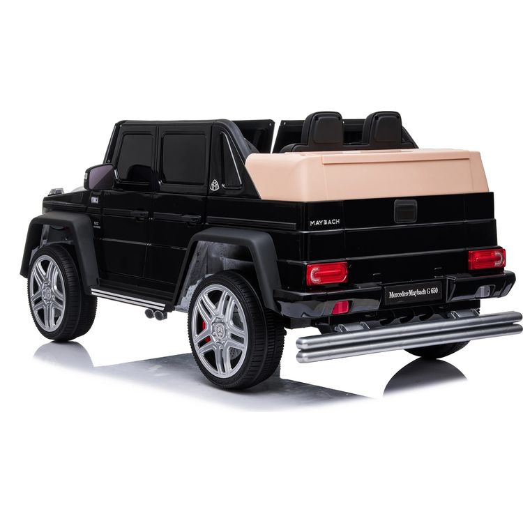 Mercedes G-Wagon Maybach 24V 2-Seater Ride on Car - Black - Image 5