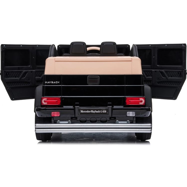Mercedes G-Wagon Maybach 24V 2-Seater Ride on Car - Black - Image 6