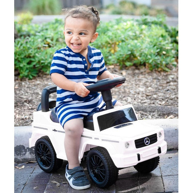 Alternative view of Mercedes G-Wagon Push Car - White