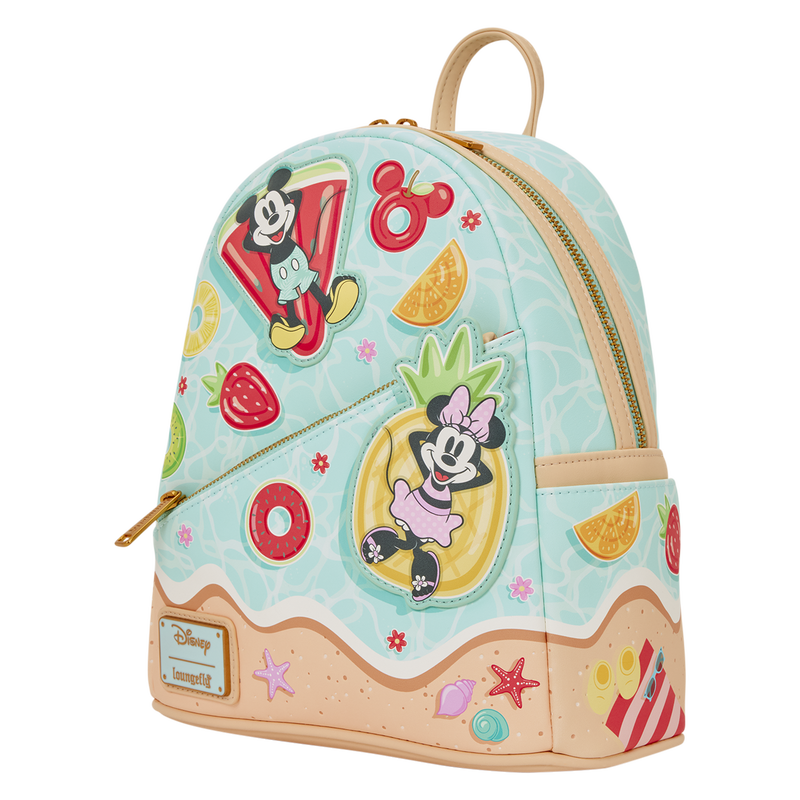 Alternative view of Mickey & Minnie Beach Fun Mini Backpack