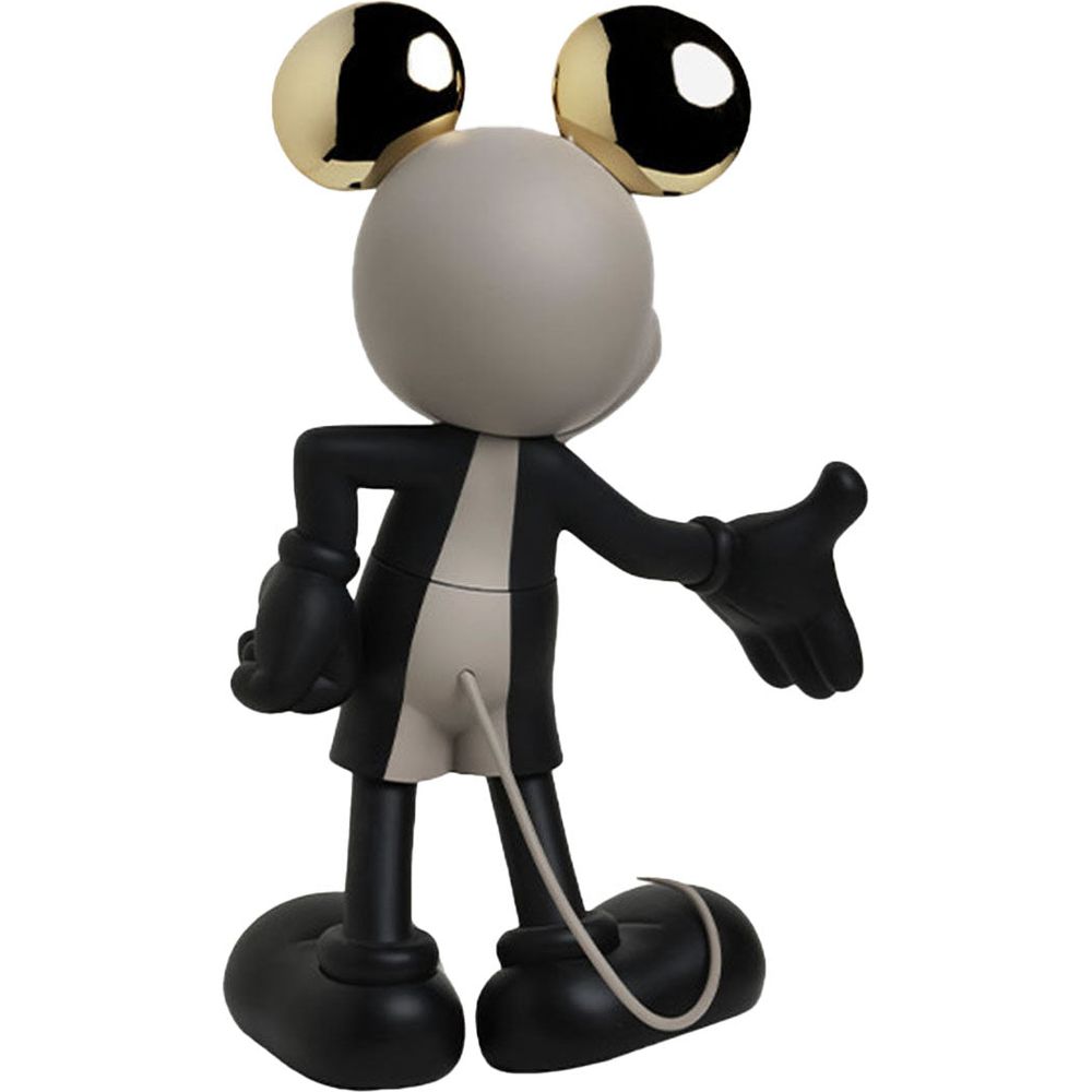 Mickey Mouse 12" Kelly Hoppen Figurine - Black, Taupe & Gold - Image 7