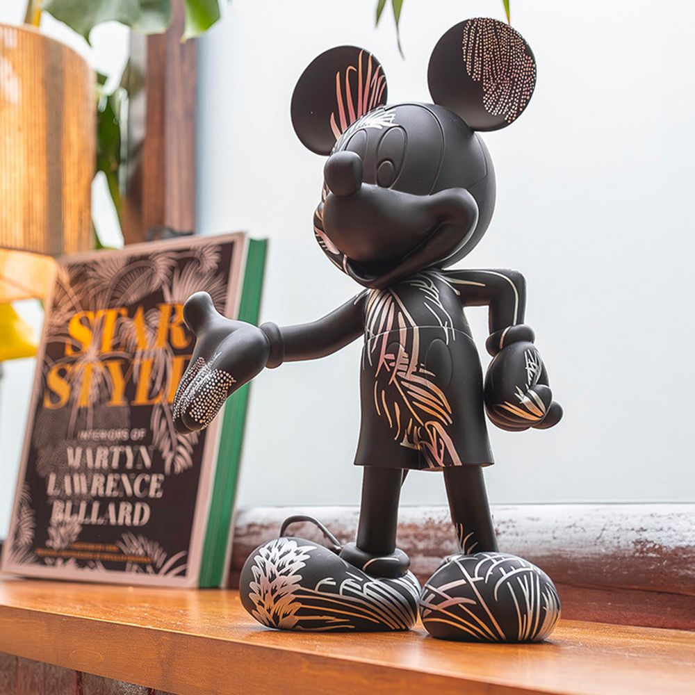 Mickey Mouse 12" Star Style Martyn Lawrence Bullard Figurine - Black & Silver - Image 3