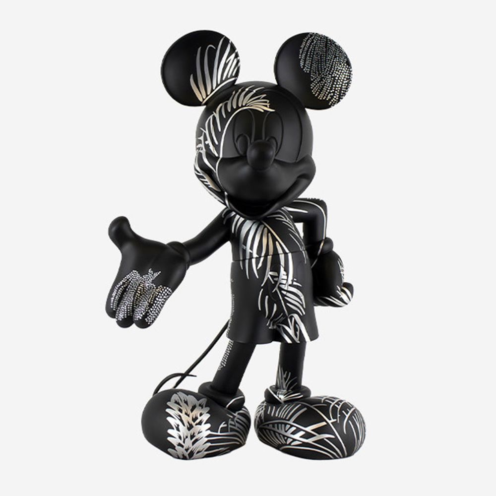 Mickey Mouse 12" Star Style Martyn Lawrence Bullard Figurine - Black & Silver - Image 8