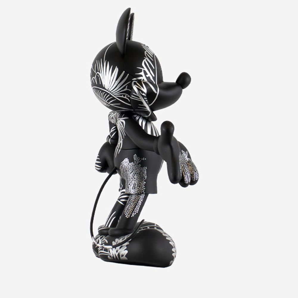 Mickey Mouse 12" Star Style Martyn Lawrence Bullard Figurine - Black & Silver - Image 9