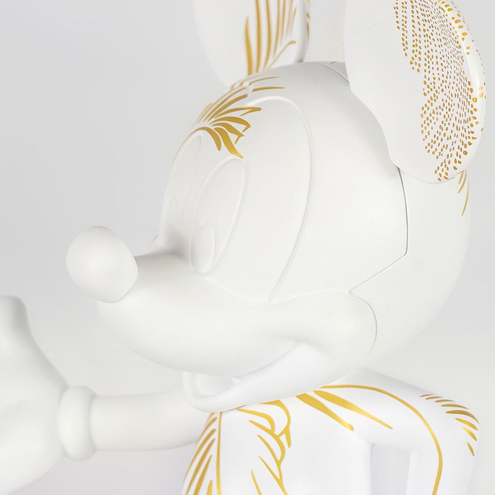 Mickey Mouse 12" Star Style Martyn Lawrence Bullard Figurine - White & Gold - Image 4