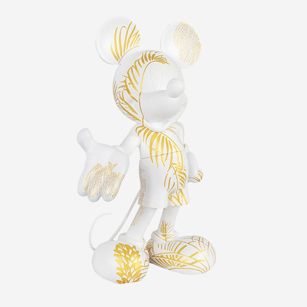 Mickey Mouse 12" Star Style Martyn Lawrence Bullard Figurine - White & Gold - Image 8