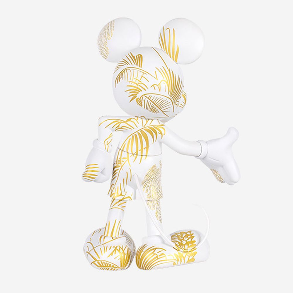 Mickey Mouse 12" Star Style Martyn Lawrence Bullard Figurine - White & Gold - Image 10