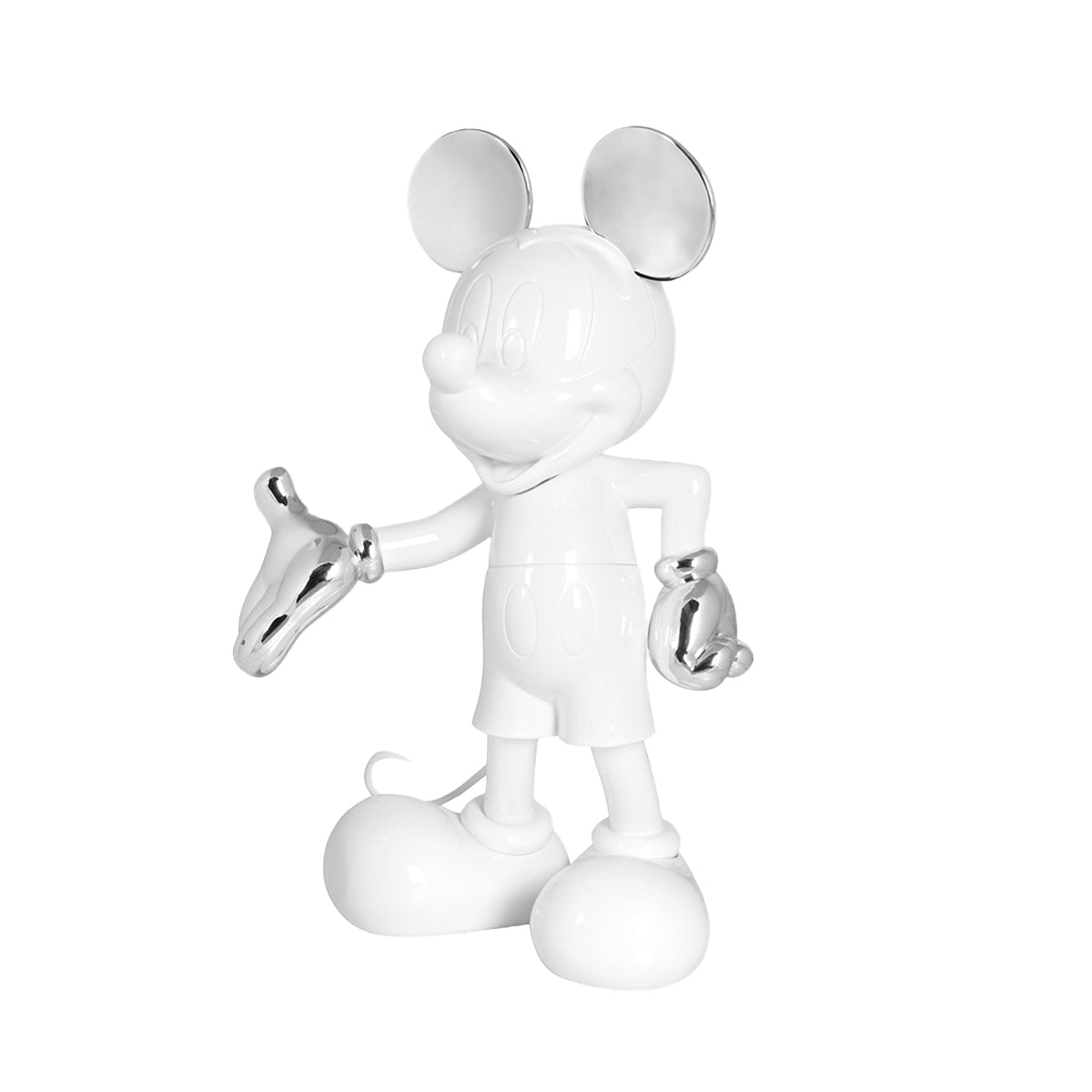 Mickey Mouse Figure White & Silver - 55" - Image 4