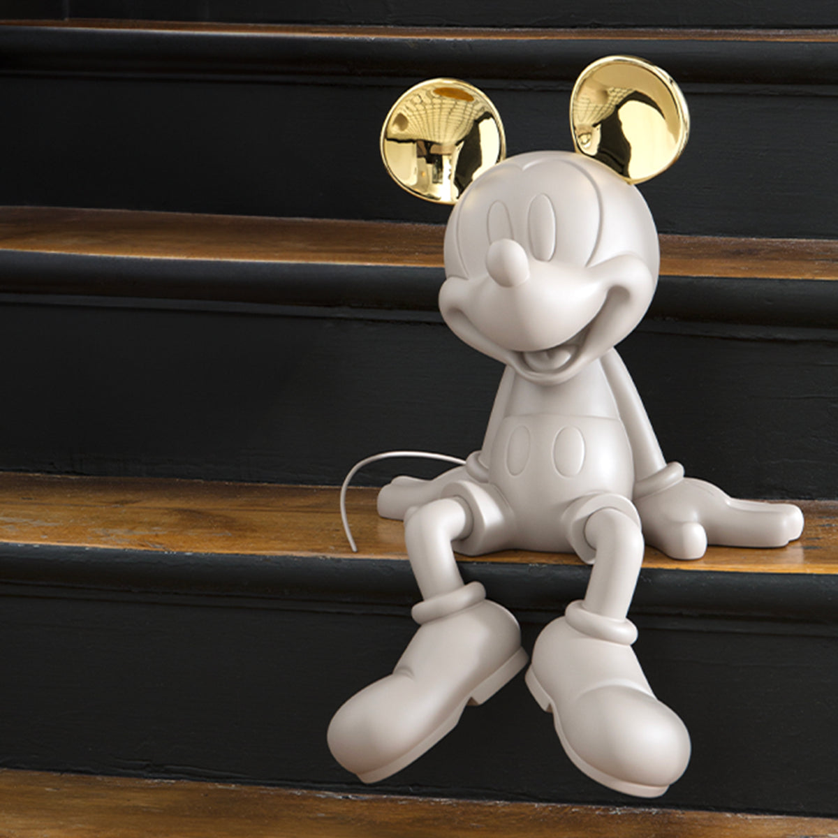 Alternative view of Mickey Mouse Take 2 Taupe & Gold Figure - 19"