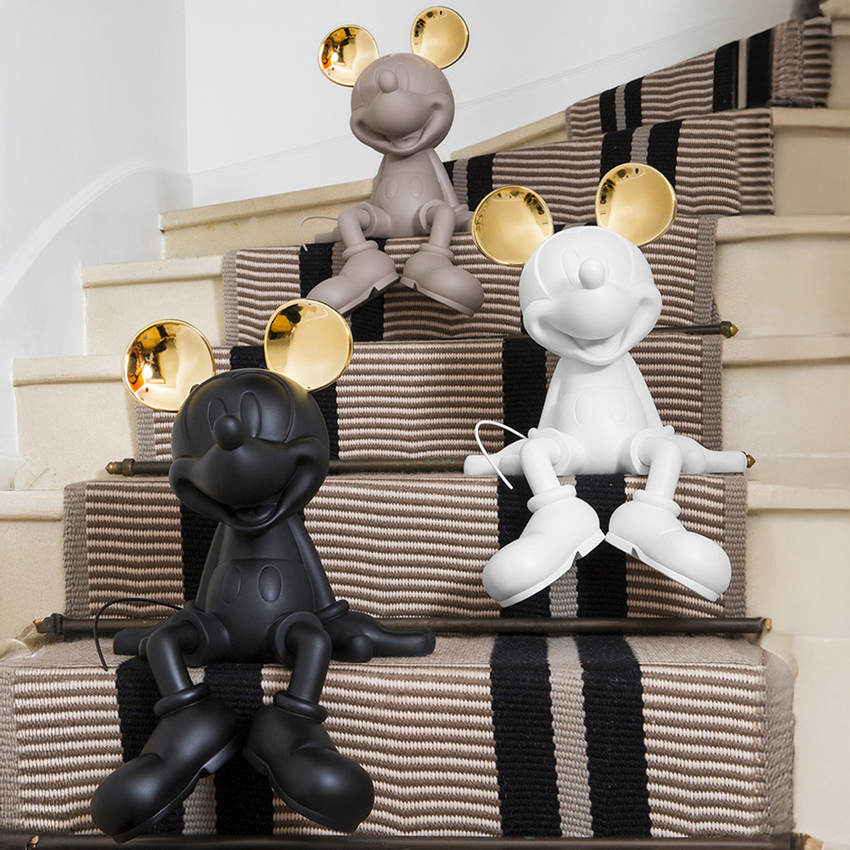 Mickey Mouse Take 2 Taupe & Gold Figure - 19" - Image 3