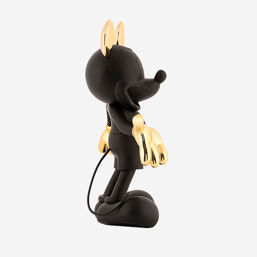 Mickey Mouse Welcome 12" Studio Figurine - Black & Gold - Image 3
