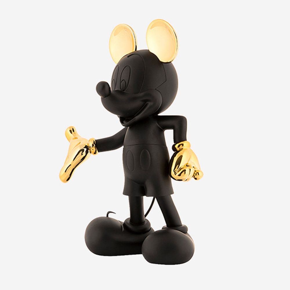 Mickey Mouse Welcome 12" Studio Figurine - Black & Gold - Image 4