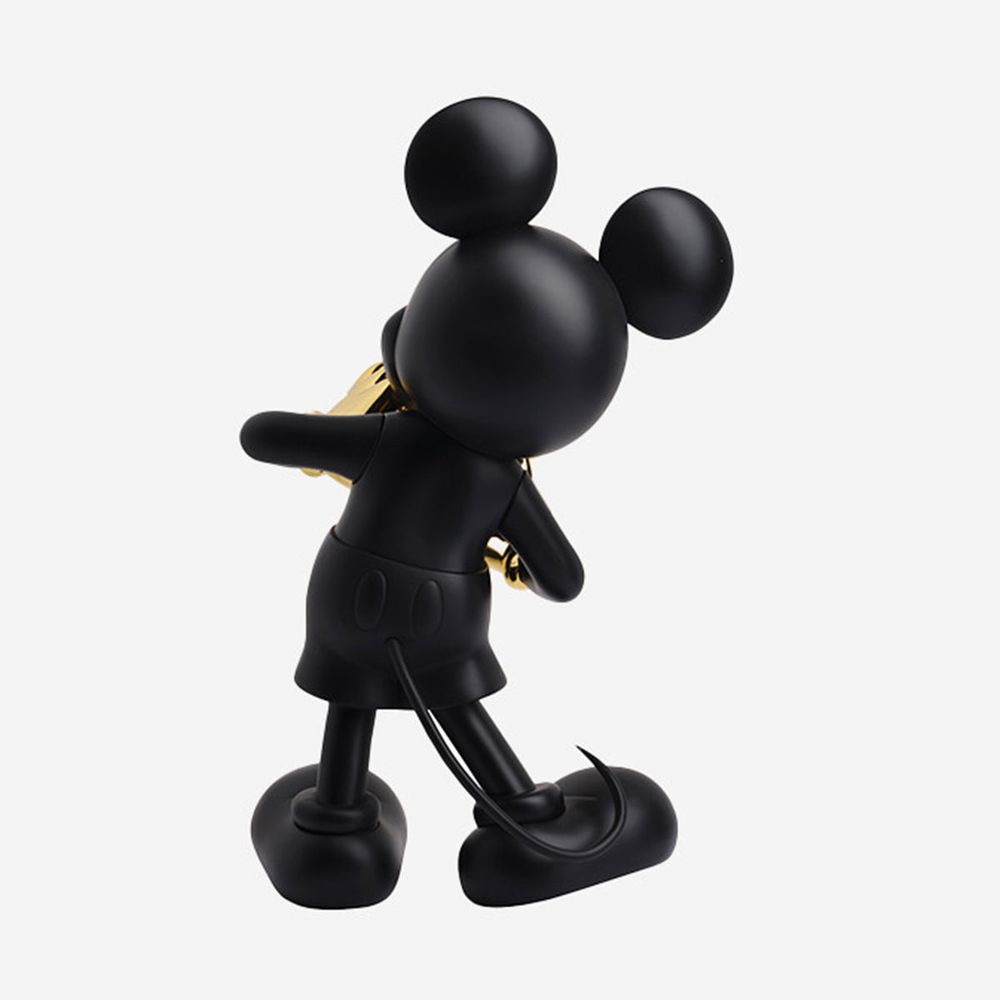 Mickey Mouse With Love 12" Kelly Hoppen Figurine - Black & Gold - Image 4