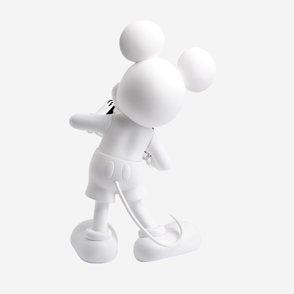 Mickey Mouse With Love 12" Kelly Hoppen Figurine - White & Silver - Image 6