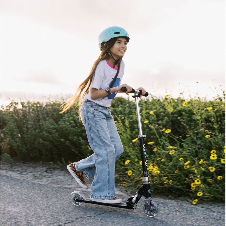 Alternative view of Micro Sprite LED Scooter - Black