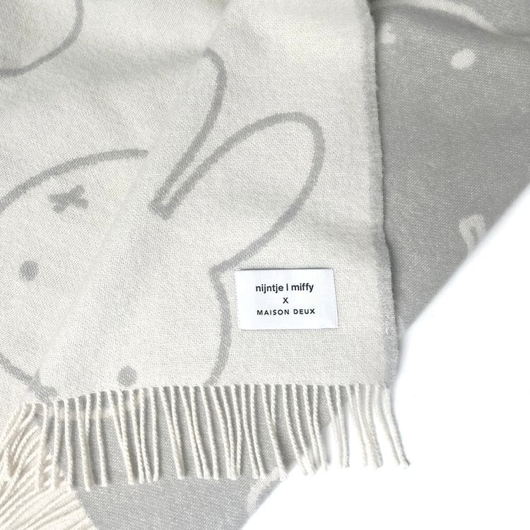 Miffy Blanket - Cloud White/Grey - Image 3
