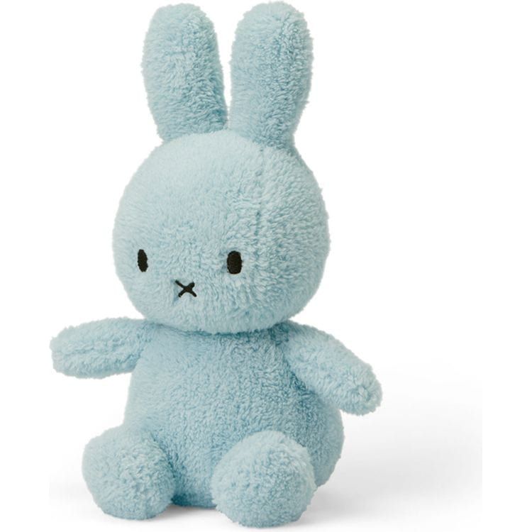 Alternative view of Miffy Sitting Terry Light Blue 9"