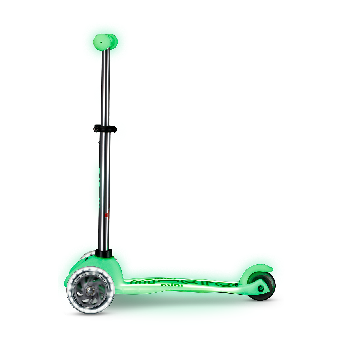 Mini Deluxe Glow LED Plus Scooter - Icy Lime - Image 5