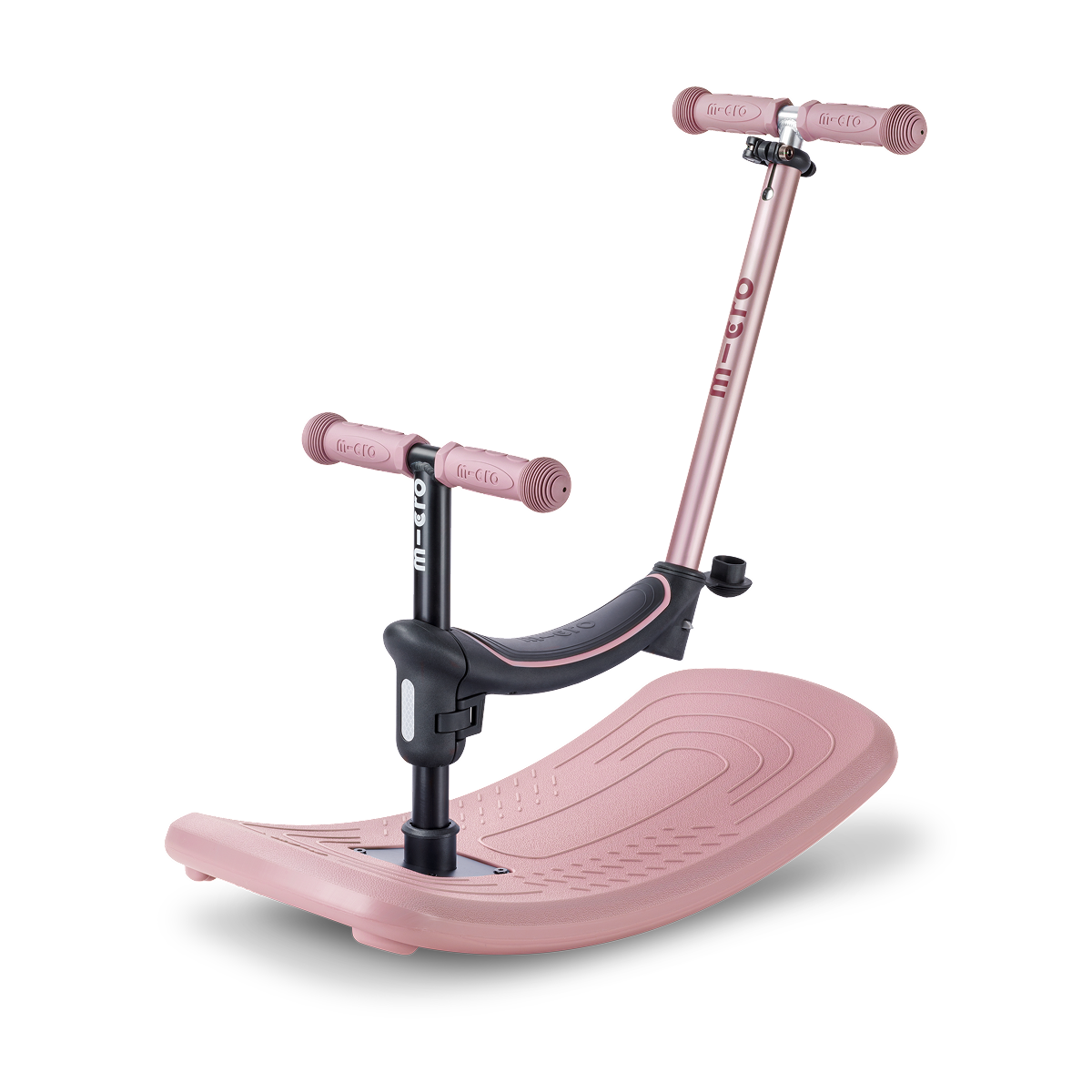 Mini Deluxe Rock & Go LED Scooter - Dusty Rose - Image 8