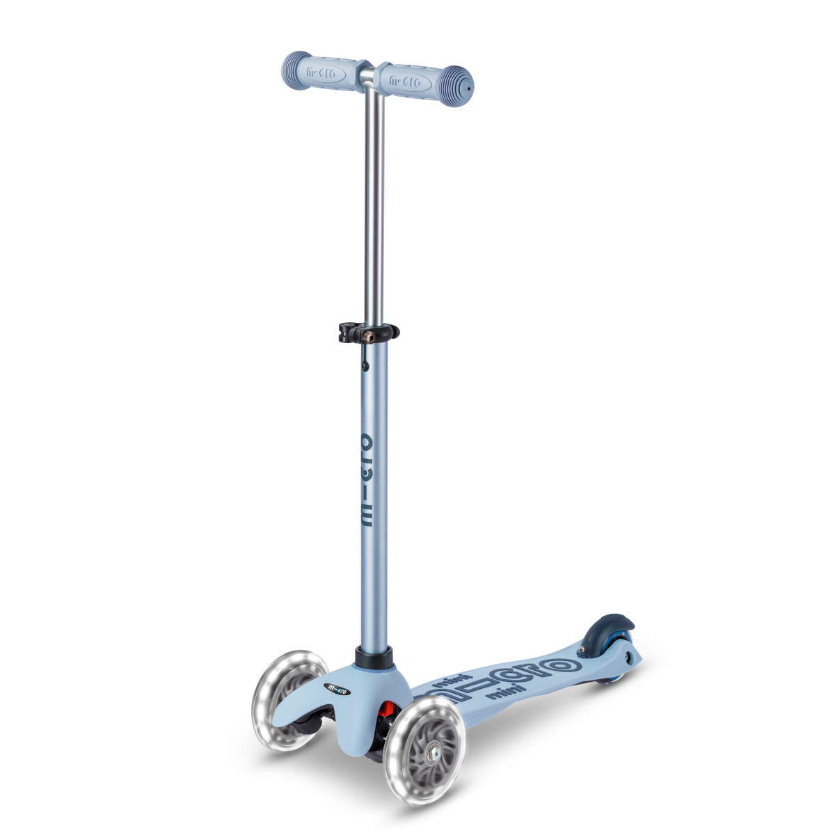 Mini Deluxe Rock & Go LED Scooter - Ocean Slate - Image 4