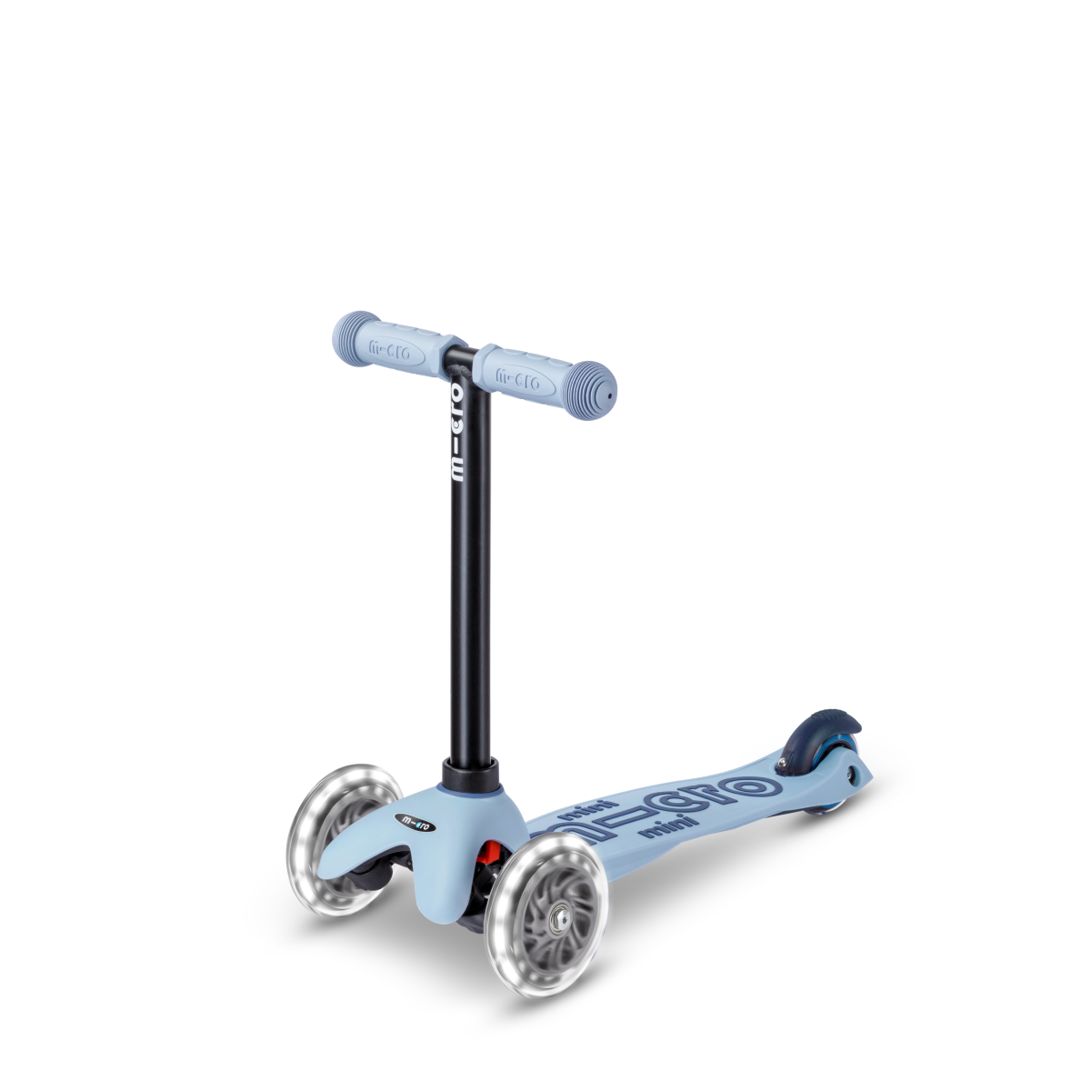Mini Deluxe Rock & Go LED Scooter - Ocean Slate - Image 5