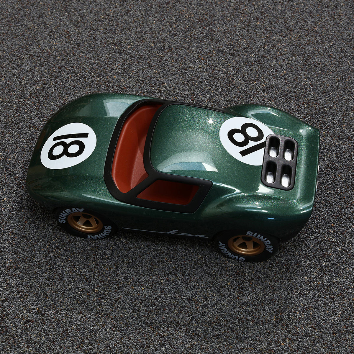 Alternative view of Mini Ken Rogers Toy Car - Metallic Green