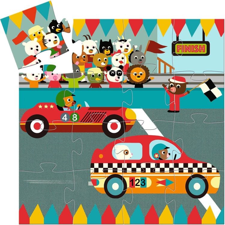 Alternative view of Mini Racing Car Puzzle
