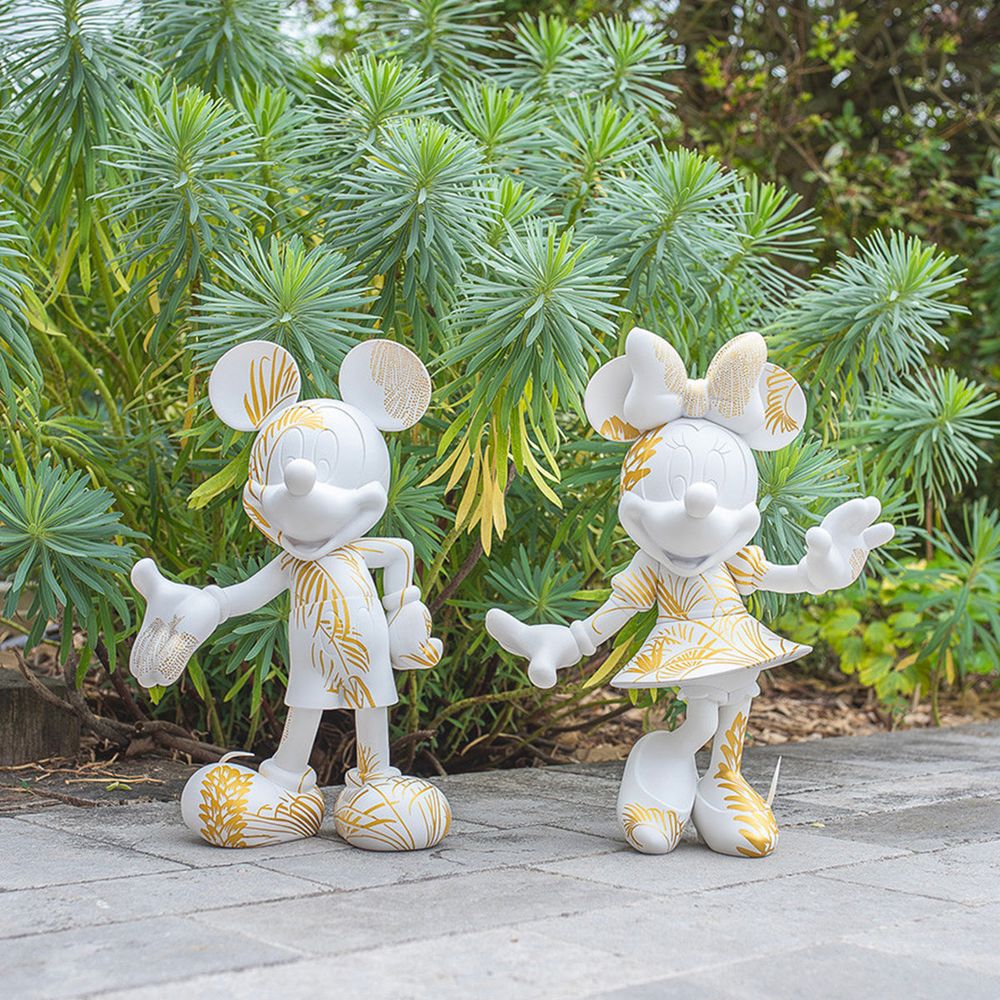 Alternative view of Minnie Mouse 12" Star Style Martyn Lawrence Bullard Figurine - White & Gold