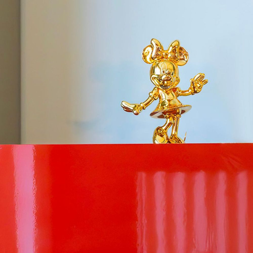 Alternative view of Minnie Mouse 12" Welcome Studio Figurine - Gold