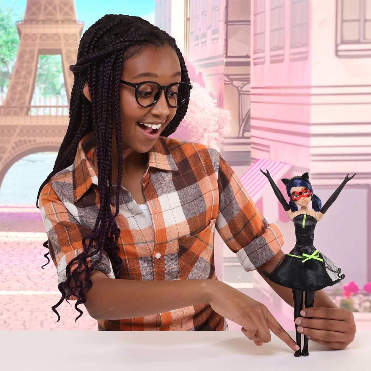 Alternative view of Miraculous Ladybug Hero Switch Transformation Doll 10"