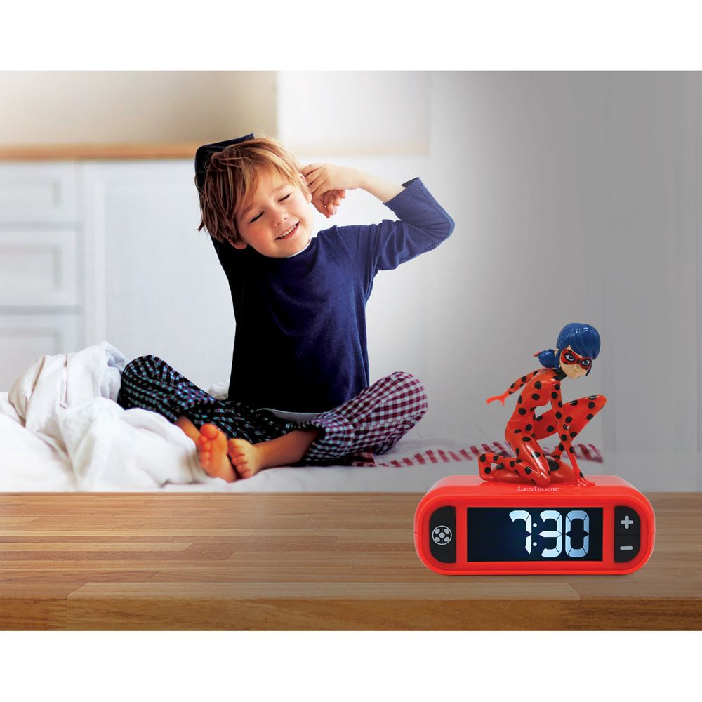 Alternative view of Miraculous Light Character Radio Alarm Clock