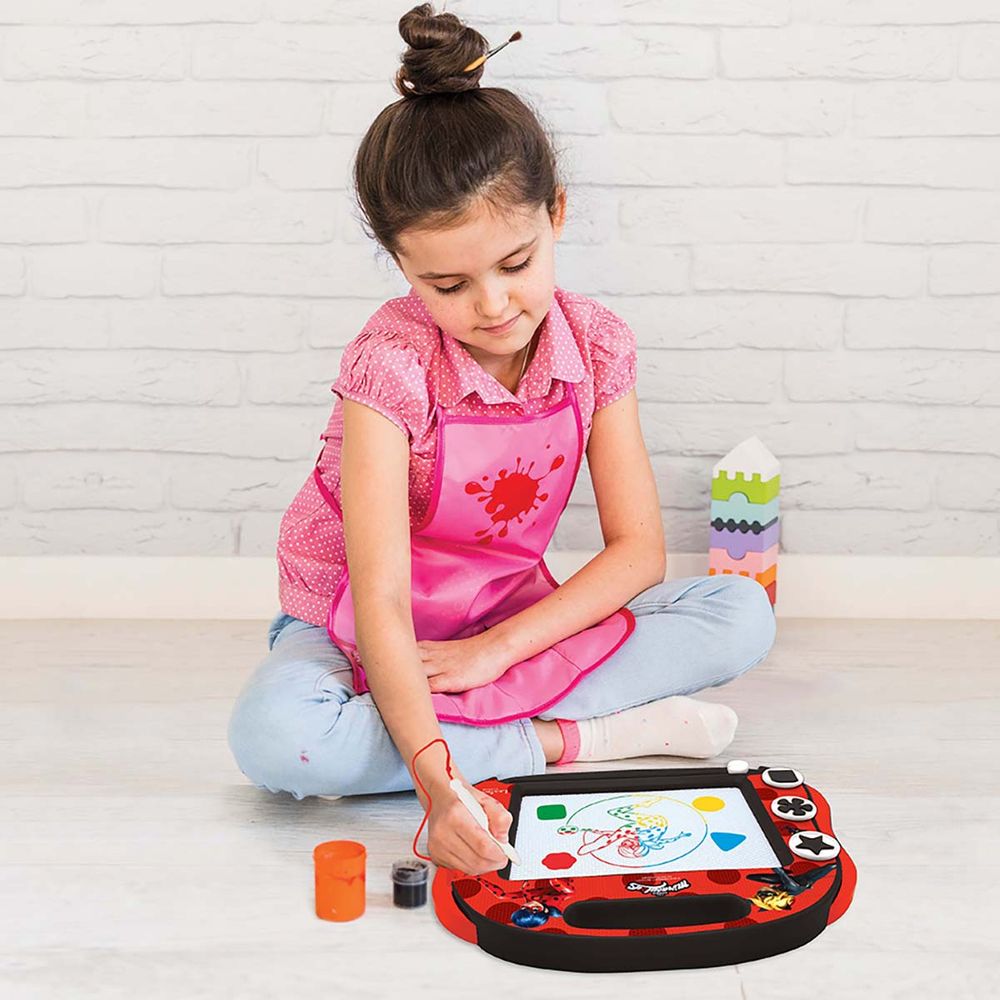 Alternative view of Miraculous Magnetic Multicolor Drawing Board with Accessories