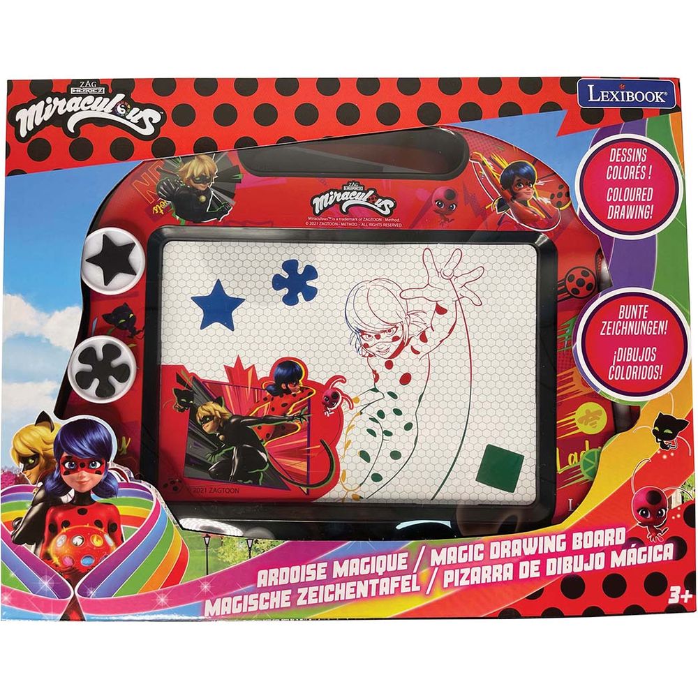 Miraculous Magnetic Multicolor Drawing Board with Accessories - Image 6