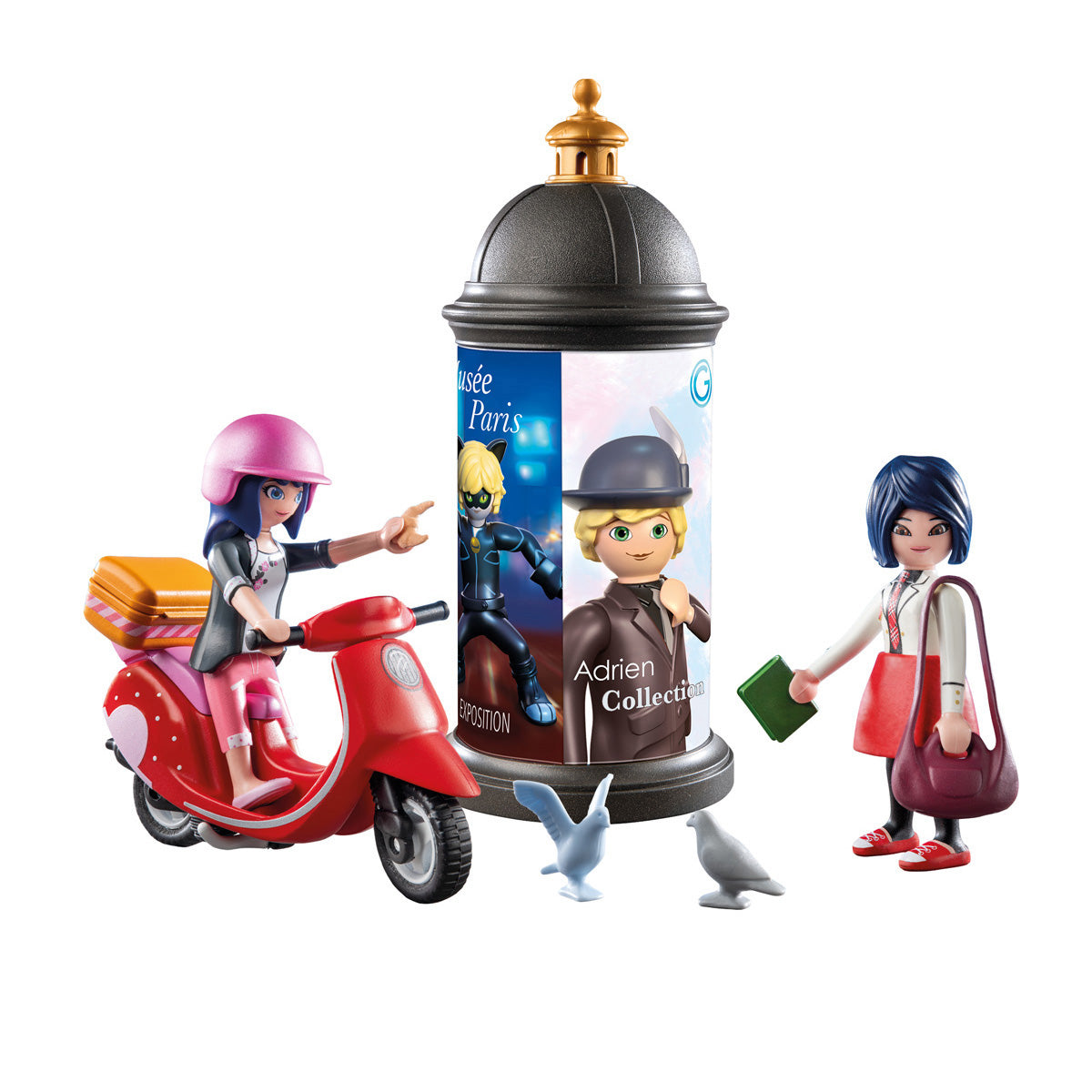 Miraculous: Paris Scooter Ride Playset
