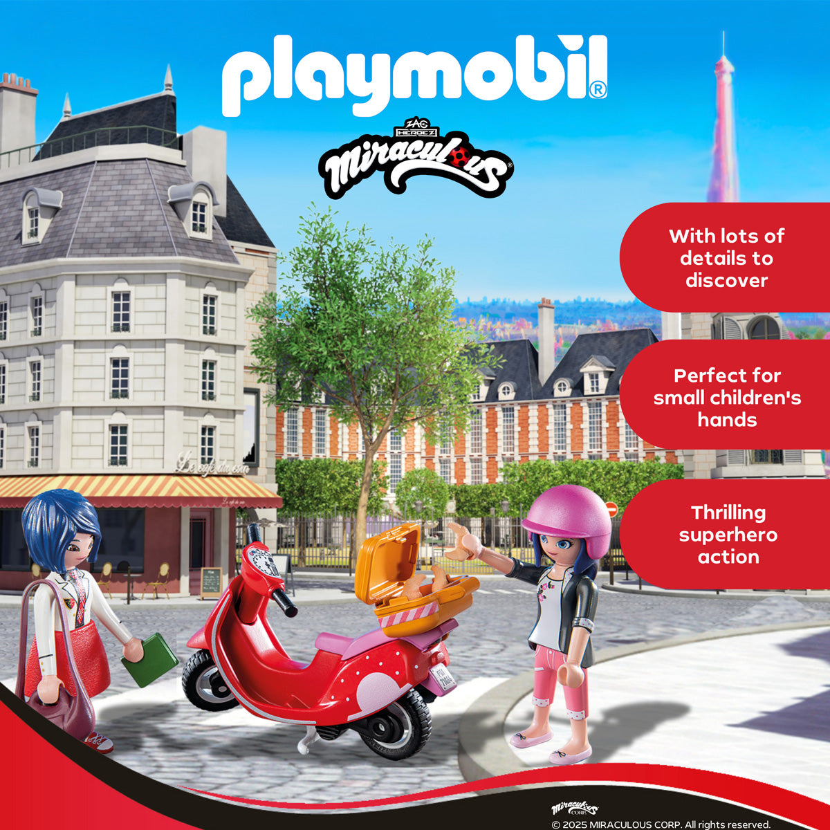 Miraculous: Paris Scooter Ride Playset - Image 2