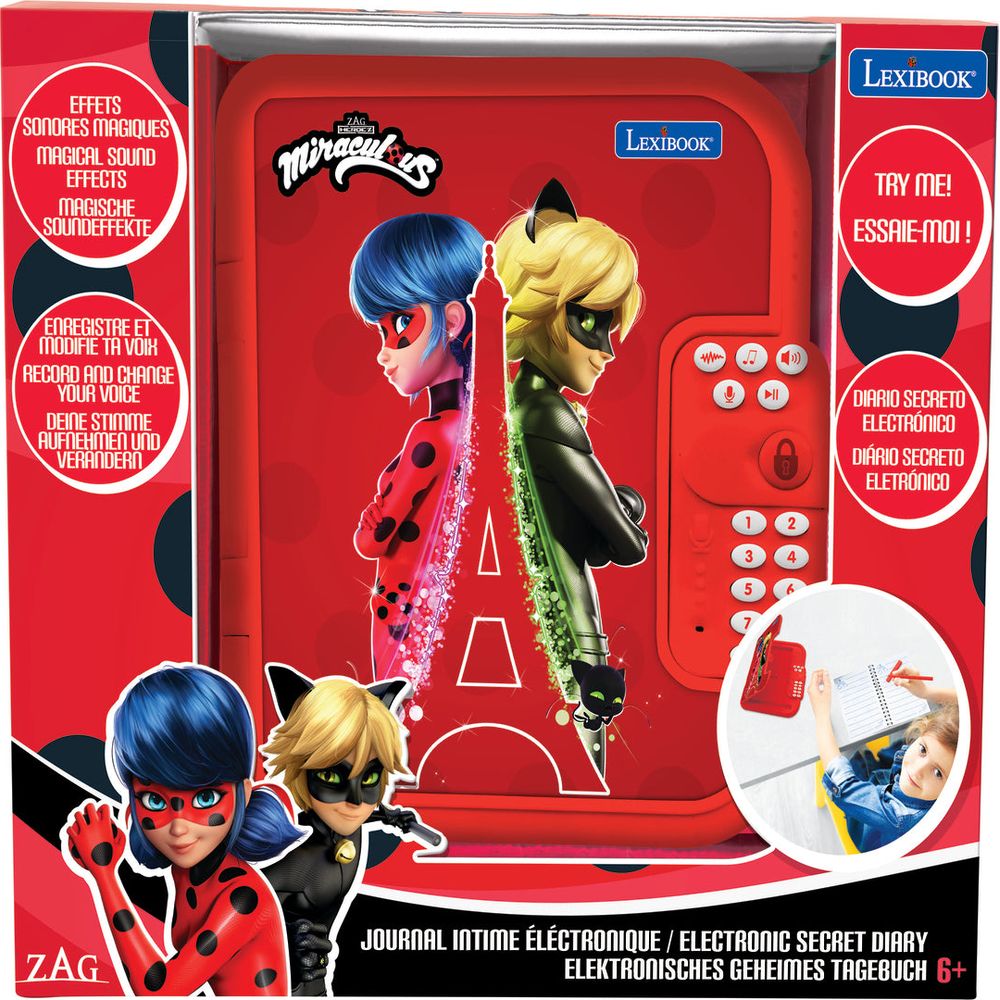 Miraculous Secret Safe Electronic Notebook - Image 9