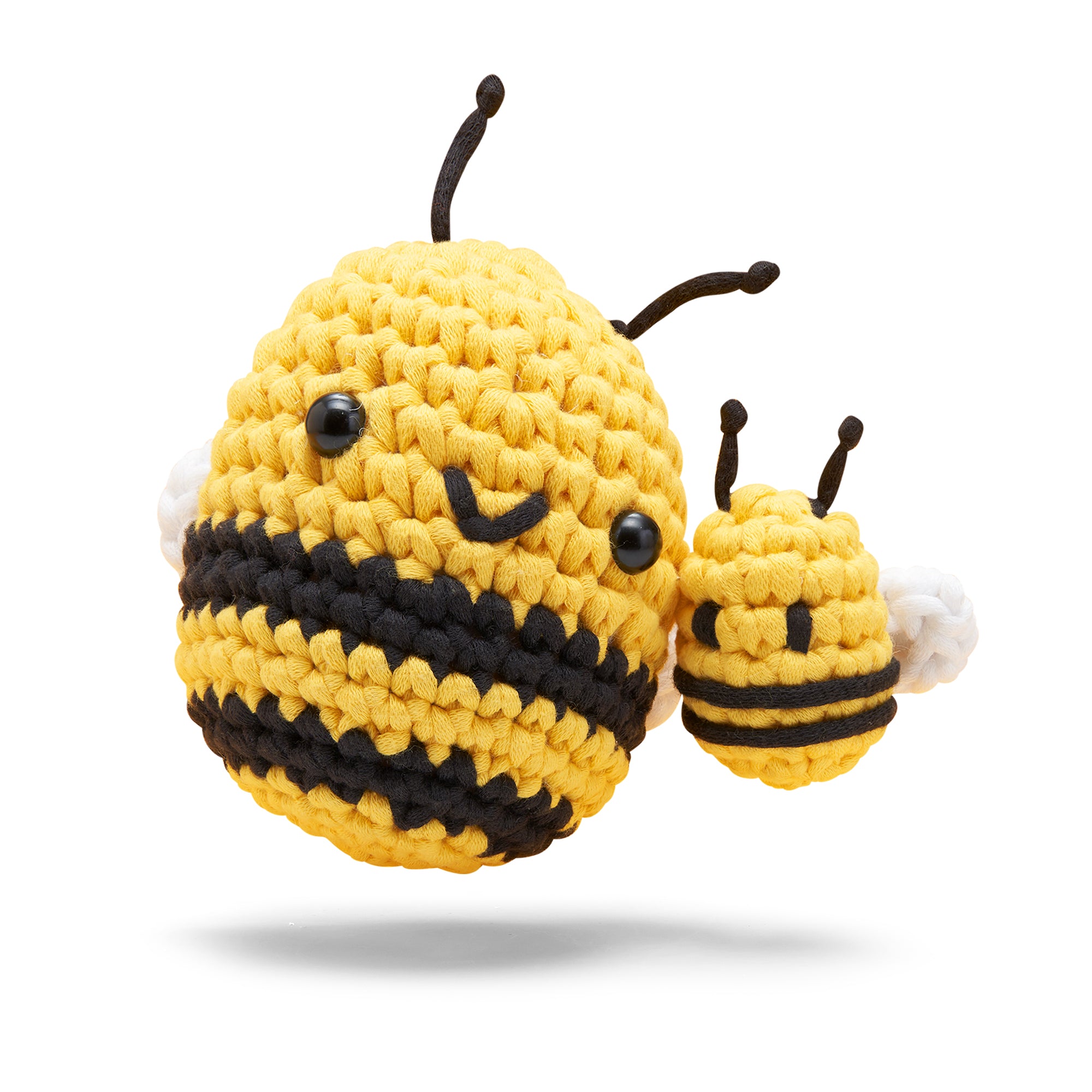 Alternative view of Mommy & Me Cornelius the Bee Learn to Crochet Kit