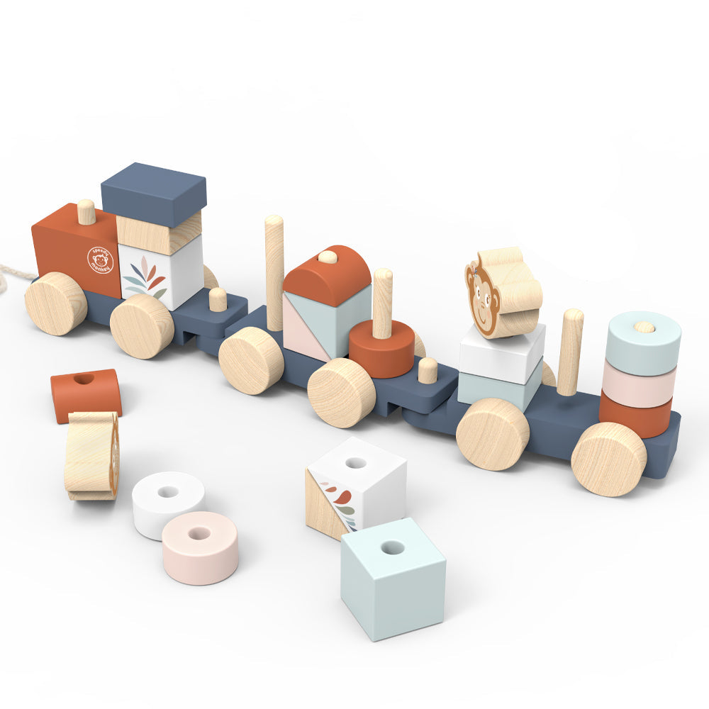 Monkey Stacking Train