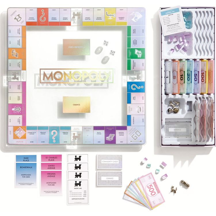 Monopoly Aura Glass Edition