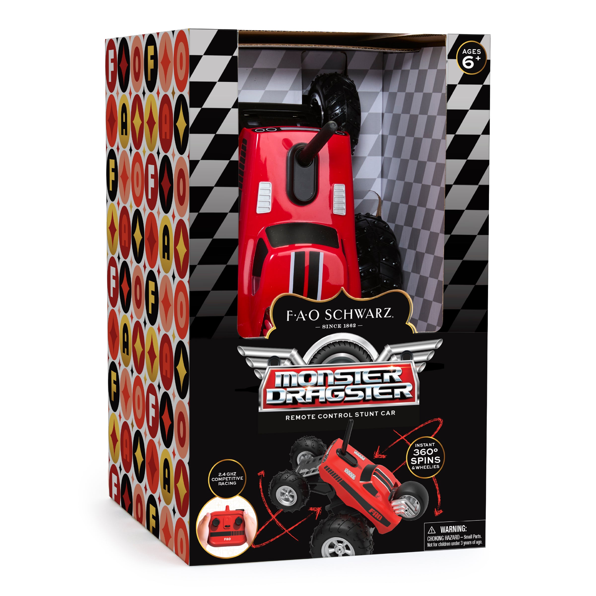 Monster Dragster Remote Control Stunt Car - Image 7