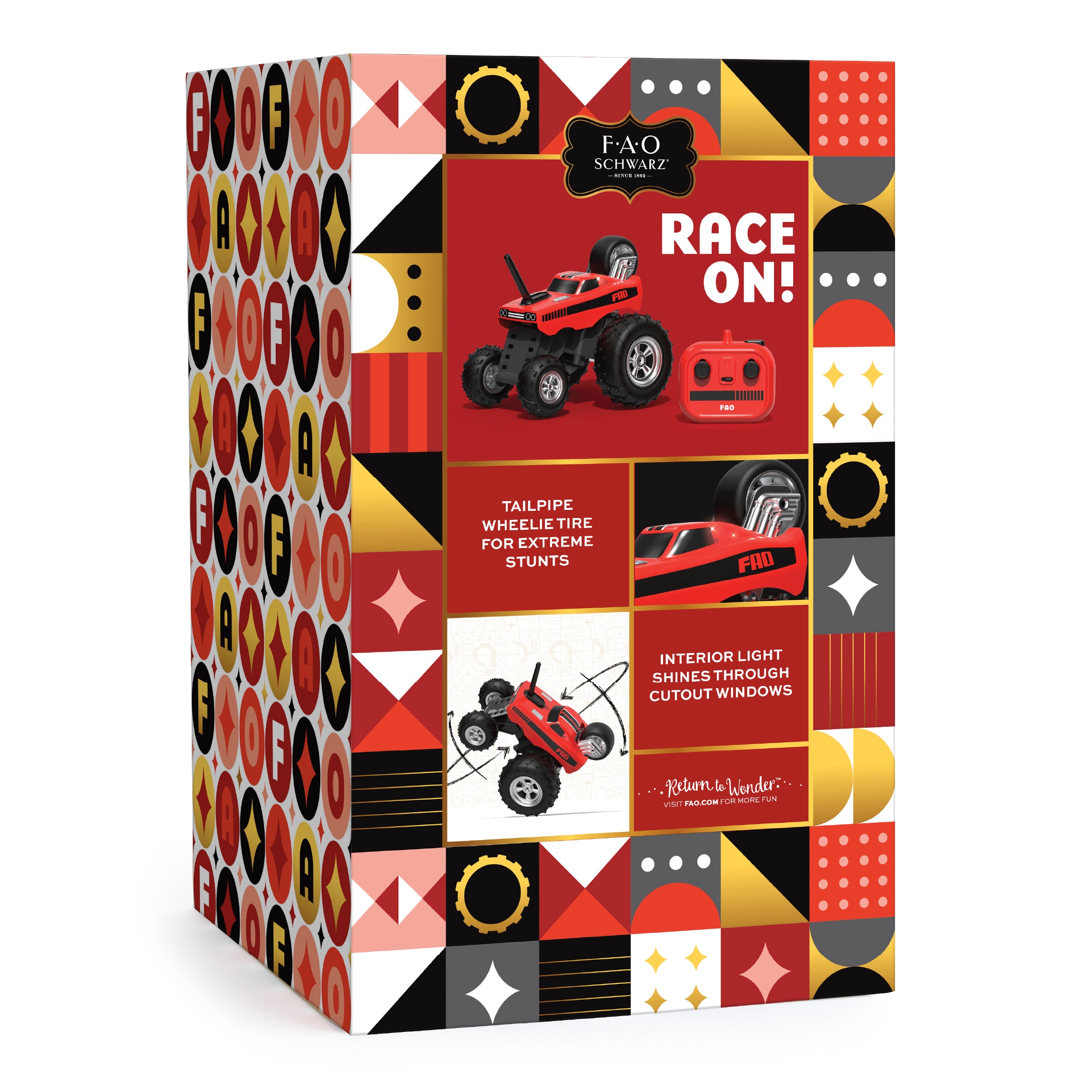 Monster Dragster Remote Control Stunt Car - Image 8