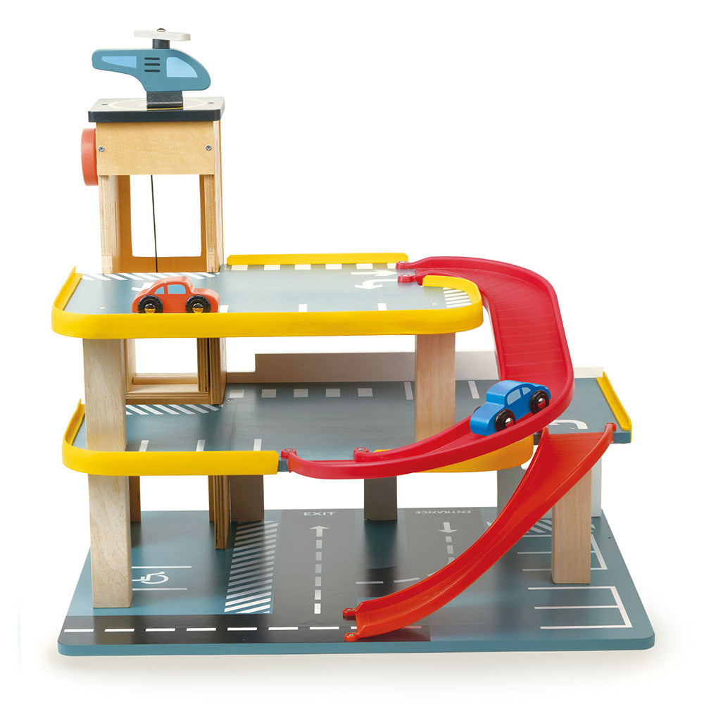 Multi-Level Garage Playset with Lift - Image 4