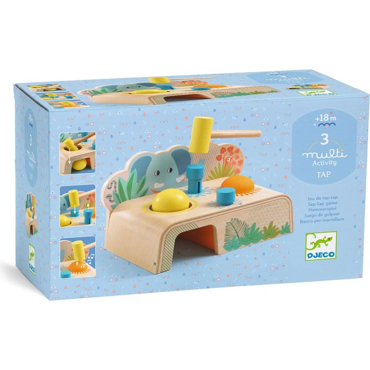 Multi Tap Hammer Wooden Toy - Image 5