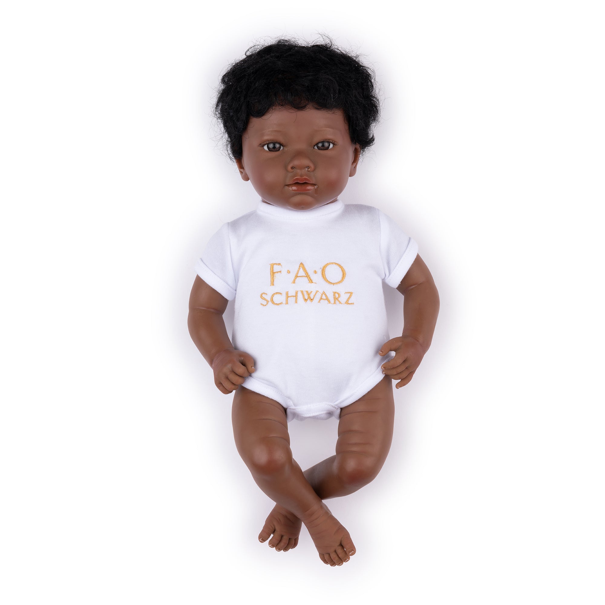Alternative view of My FAO Doll - Dark Skin with Dark Brown Hair & Eyes