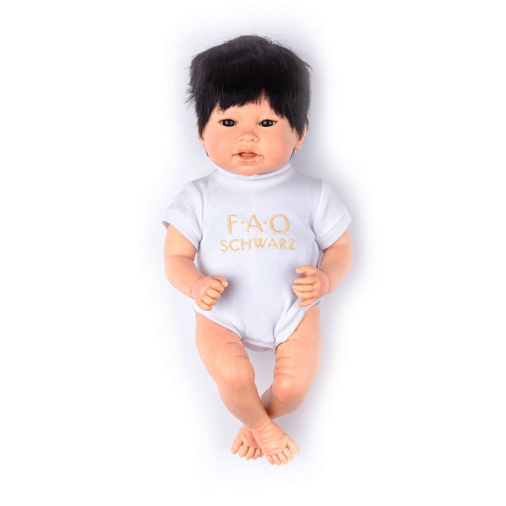 Alternative view of My FAO Doll - Fair Skin with Black Hair & Dark Brown Eyes