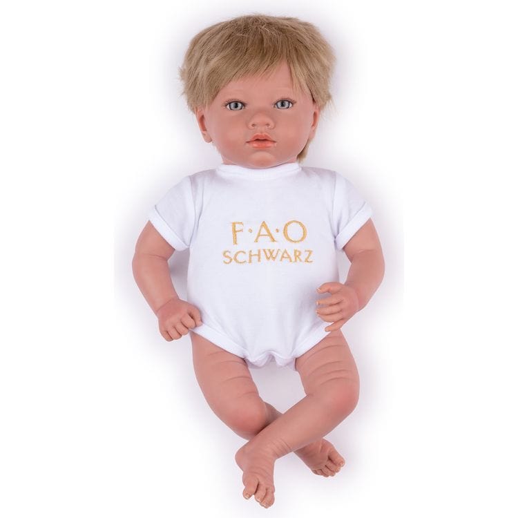 Alternative view of My FAO Doll - Light Skin with Grey Eyes & Blonde Hair