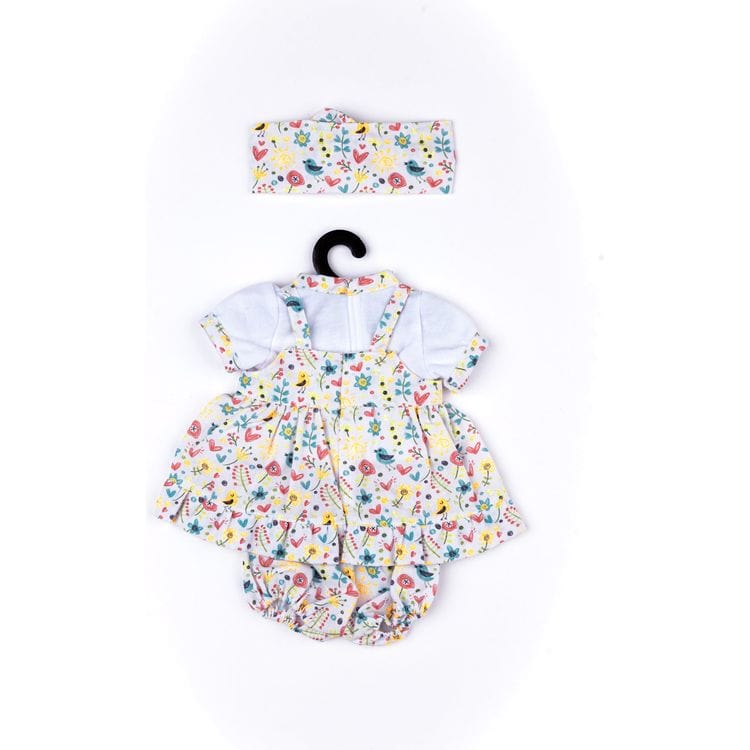 My FAO Doll Outfit - Flower and Rainbow Dungarees - Image 2