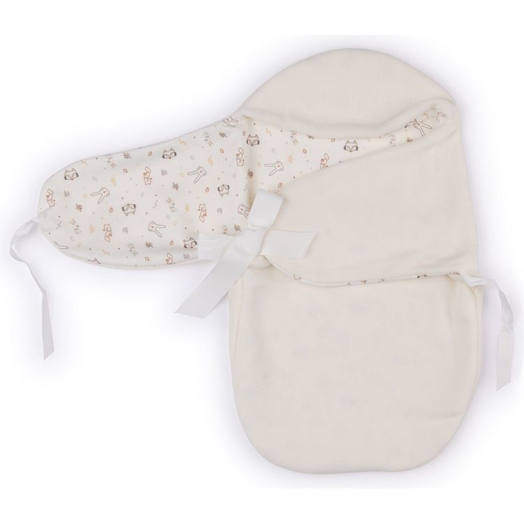 Alternative view of My FAO Doll Swaddle - Woodland Forest